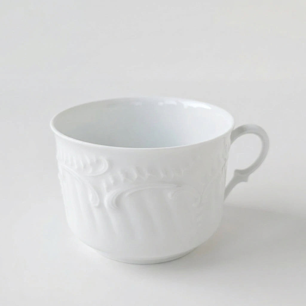 Paire de tasses à thé ou à chocolat chaud – Manufacture Chastagner – Limoges, 2e moitié du XXᵉ s.