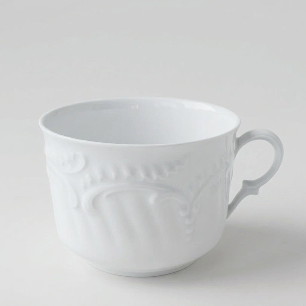 Paire de tasses à thé ou à chocolat chaud – Manufacture Chastagner – Limoges, 2e moitié du XXᵉ s.
