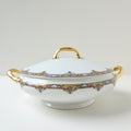 Petit légumier couvert – Manufacture Elite Works (Bawo & Dotter) – Limoges, v. 1900-1914