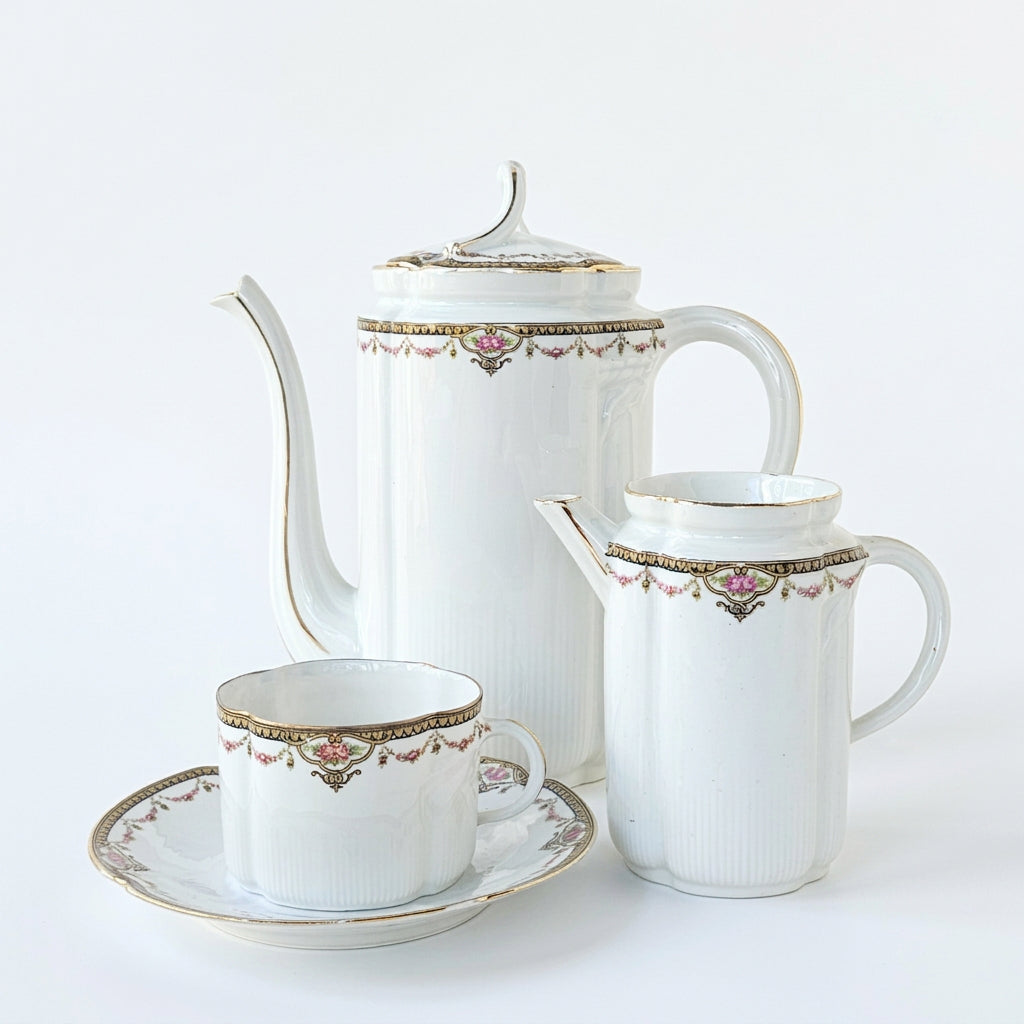 Service à café ou à thé – Manufacture Chabrol Frères & Poirier – Limoges, v. 1917-1925