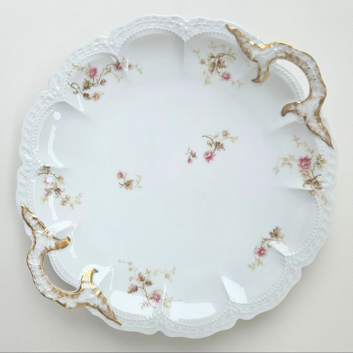 Plat à oreilles – Manufacture Frank Haviland – Limoges, v. 1900-1915