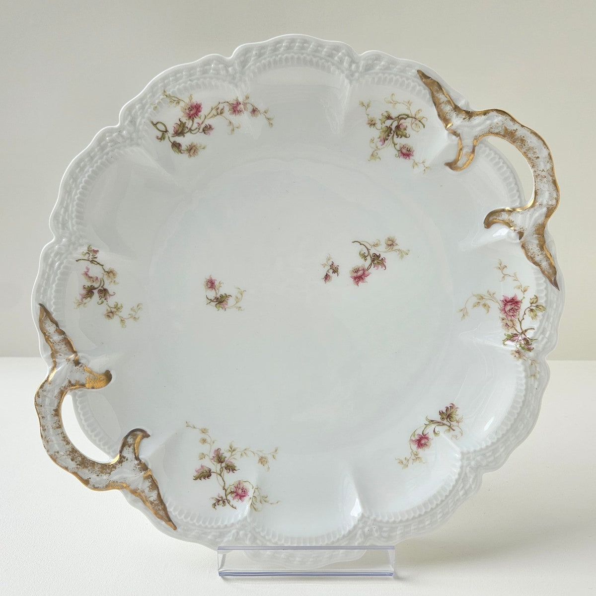 Plat à oreilles – Manufacture Frank Haviland – Limoges, v. 1900-1915