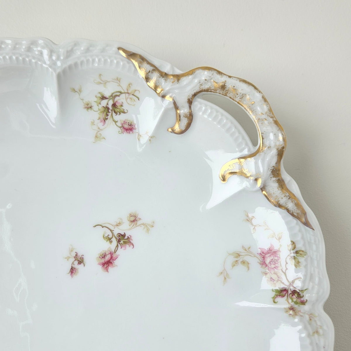 Plat à oreilles – Manufacture Frank Haviland – Limoges, v. 1900-1915