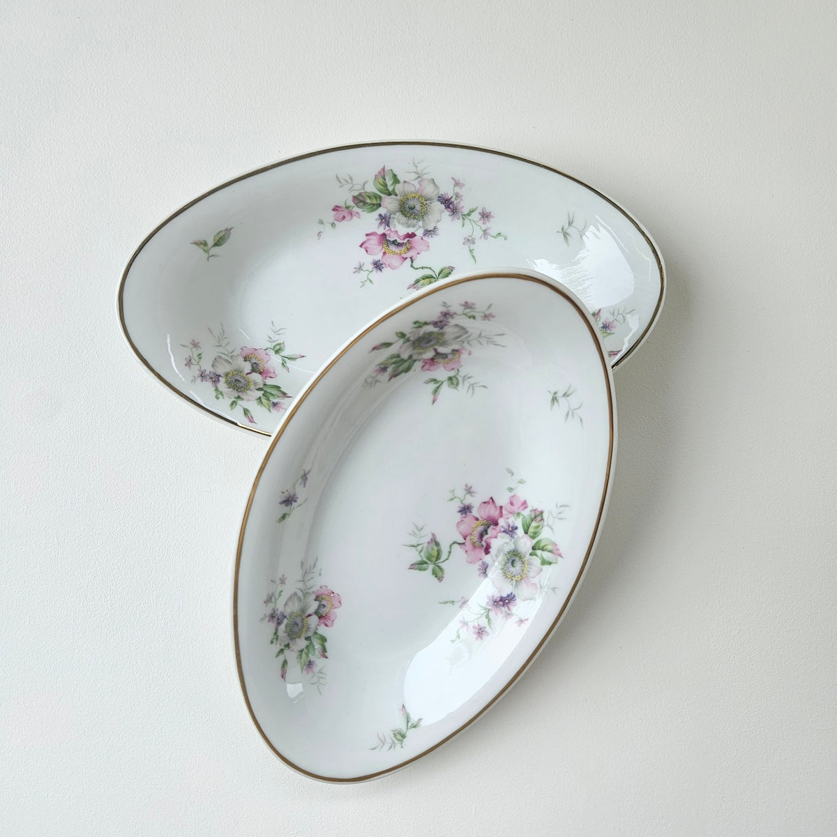 Ravier – Décor Anémones – Manufacture Georges Boyer – Limoges, v. 1950-1970