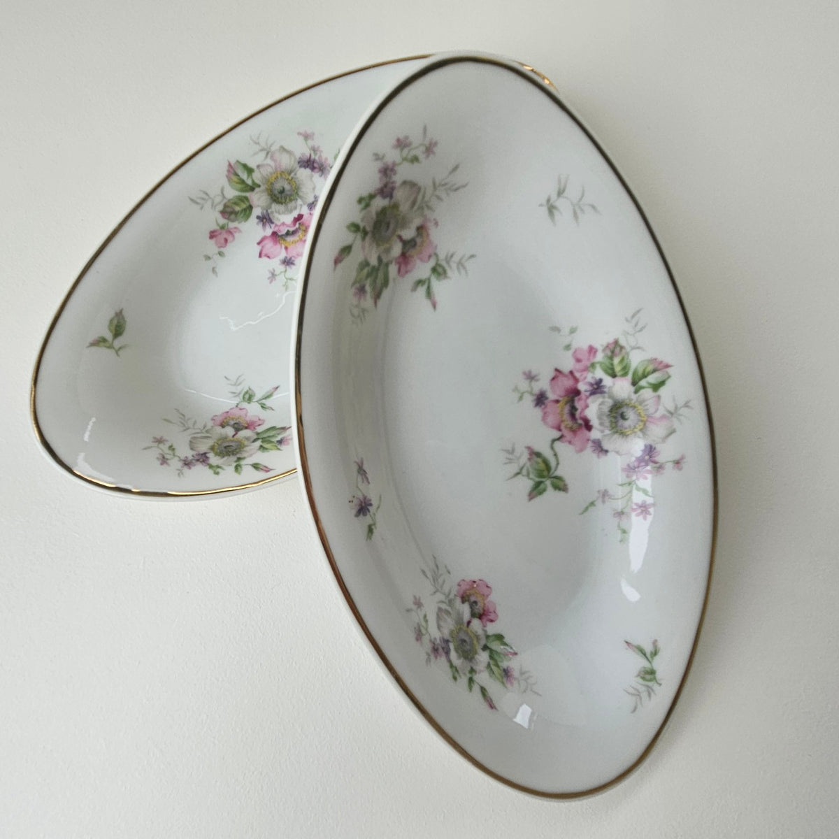 Ravier – Décor Anémones – Manufacture Georges Boyer – Limoges, v. 1950-1970