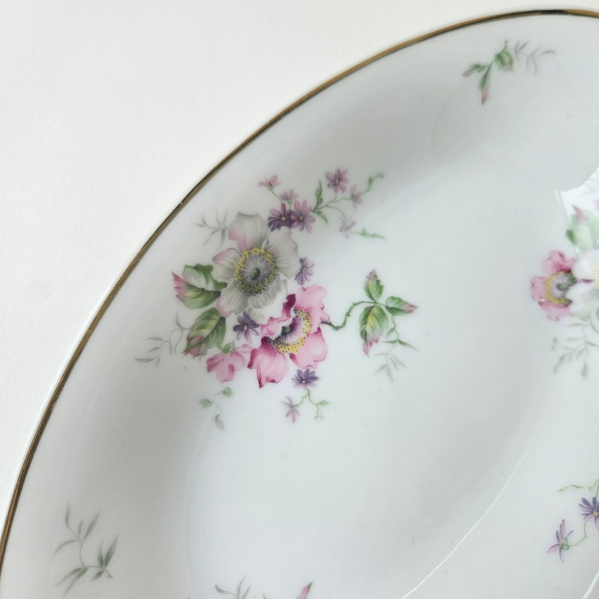 Ravier – Décor Anémones – Manufacture Georges Boyer – Limoges, v. 1950-1970