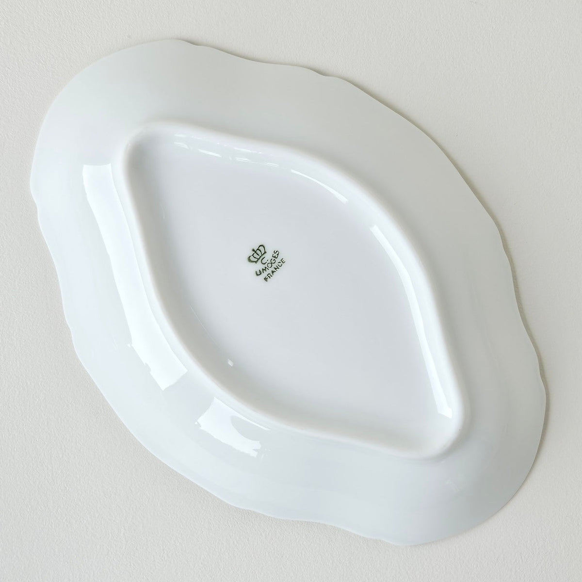 Ravier oblong – Manufacture Chastagner – Limoges, 2e moitié du XXᵉ s.