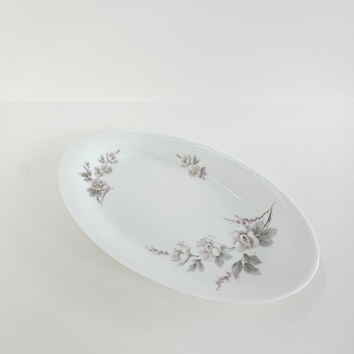 Ravier – Décor floral – Manufacture Georges Boyer – Limoges, v. 1950-1970