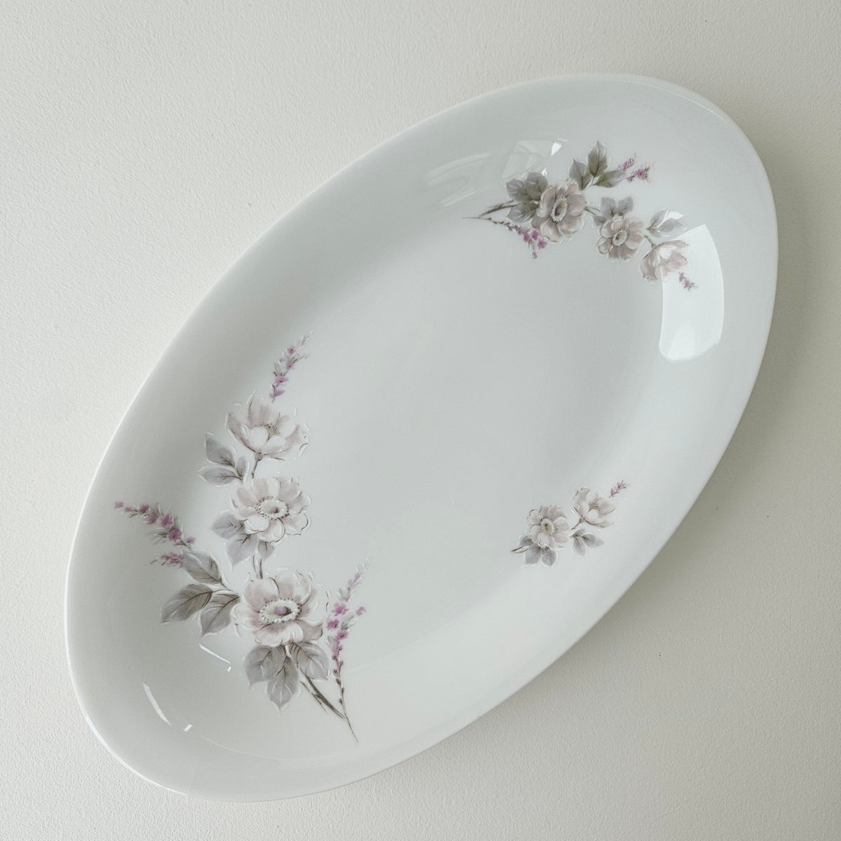 Ravier – Décor floral – Manufacture Georges Boyer – Limoges, v. 1950-1970