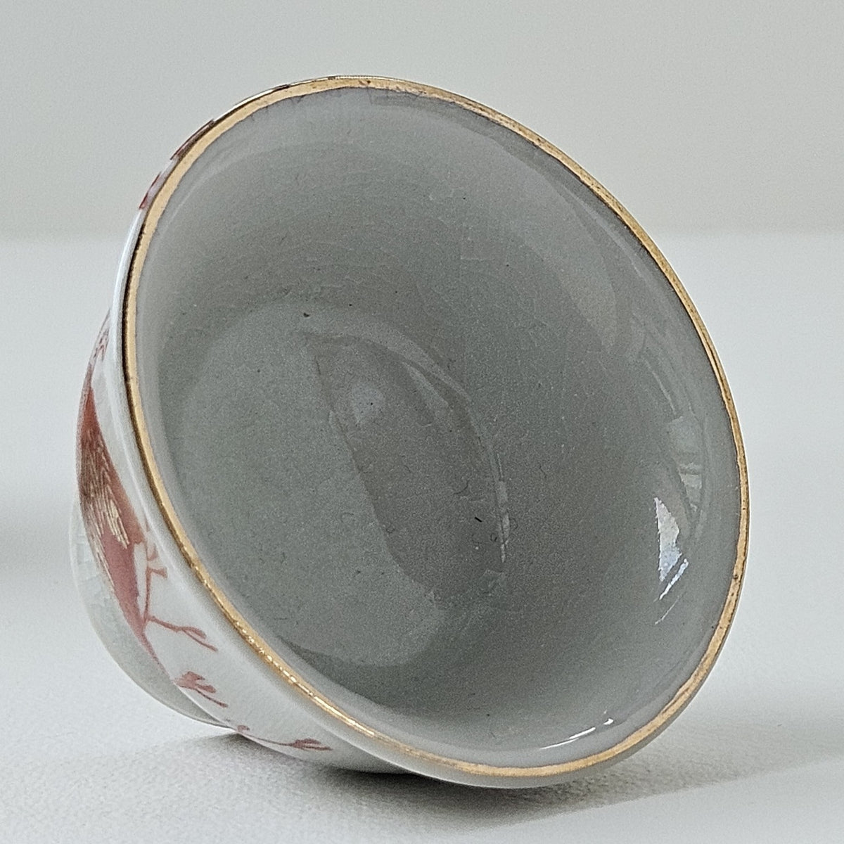Service à saké japonais en porcelaine Kutani – Japon, vers 1950-1970