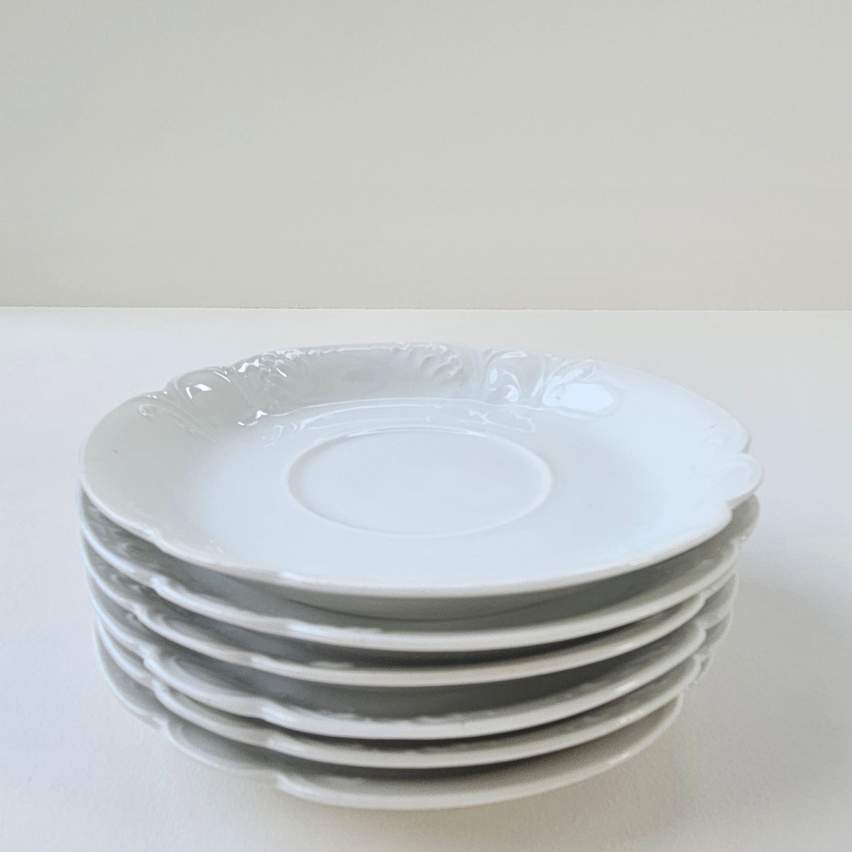 Soucoupes – Manufacture William Guérin – Limoges, Début du XXe s.