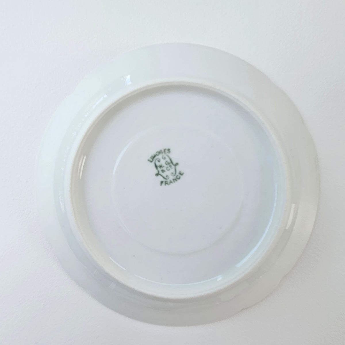 Soucoupes – Manufacture William Guérin – Limoges, Début du XXe s.