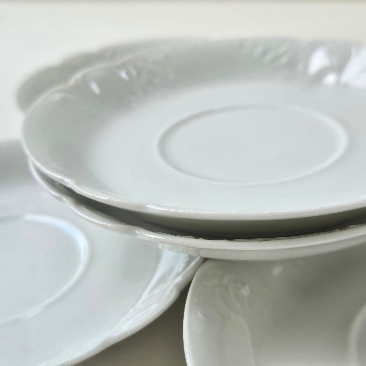 Soucoupes – Manufacture William Guérin – Limoges, Début du XXe s.