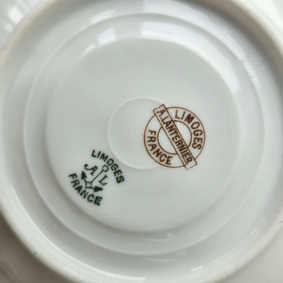 Soucoupes – Manufacture A. Lanternier – Limoges, v. 1900-1915