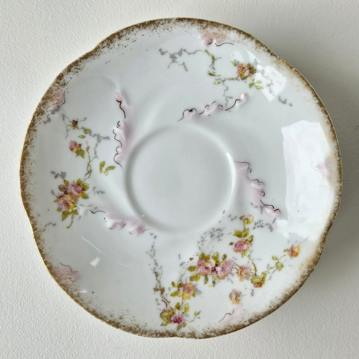 Soucoupes – Manufacture A. Lanternier – Limoges, v. 1900-1915