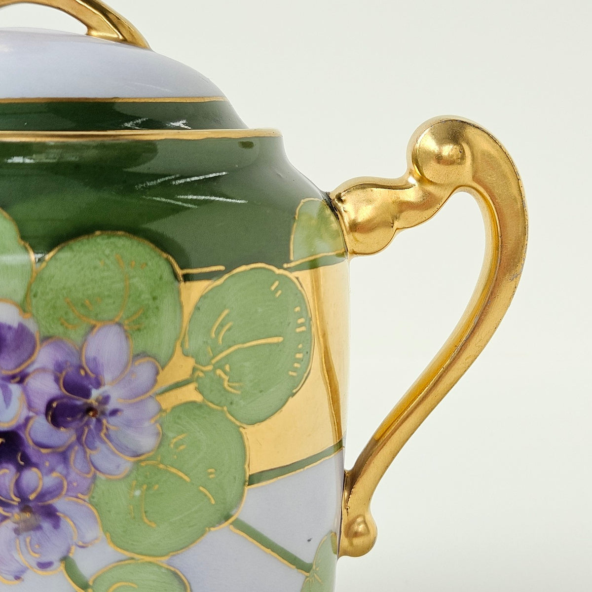 Sucrier Couvert – Art nouveau – Manufacture Plainemaison Frères – Limoges, v. 1905-1910