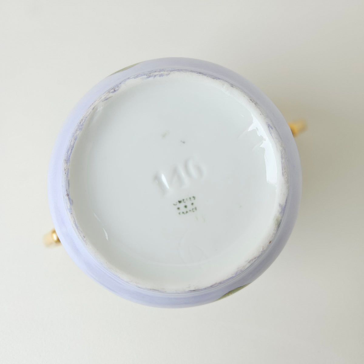 Sucrier Couvert – Art nouveau – Manufacture Plainemaison Frères – Limoges, v. 1905-1910