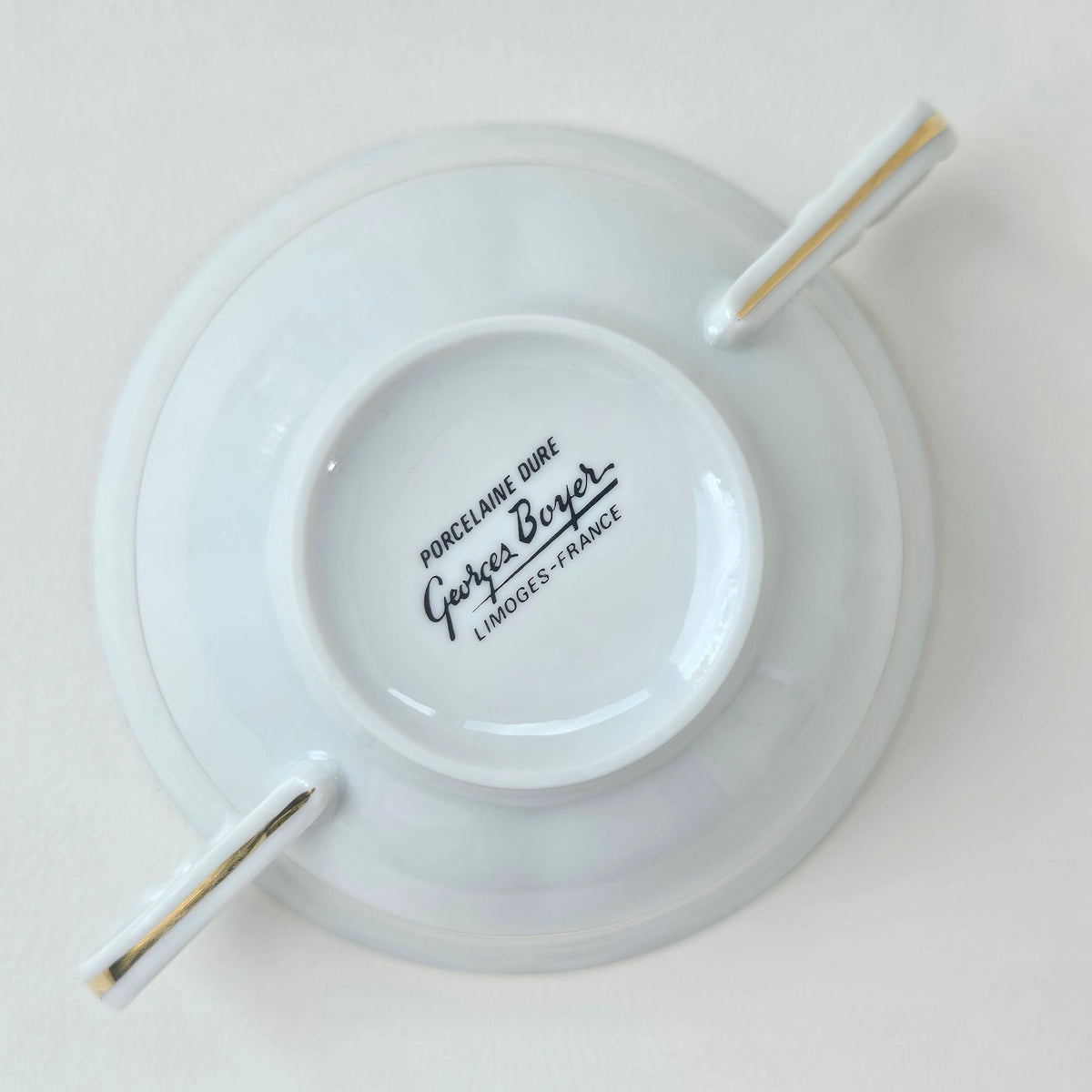 Tasses à consommé – Georges Boyer pour Izumoden (Japon) – Limoges, v. 1980-1990