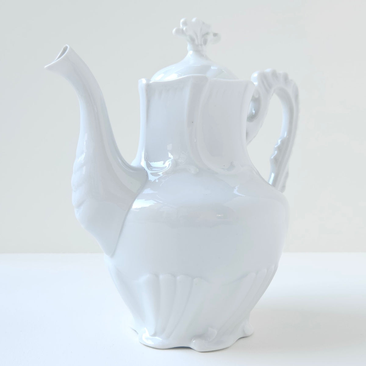 Théière ancienne – Manufacture non identifiée – Limoges, v. 1900