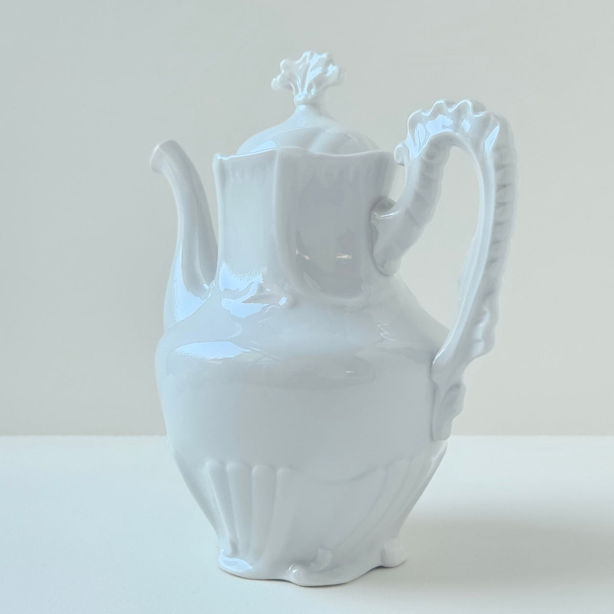 Théière ancienne – Manufacture non identifiée – Limoges, v. 1900