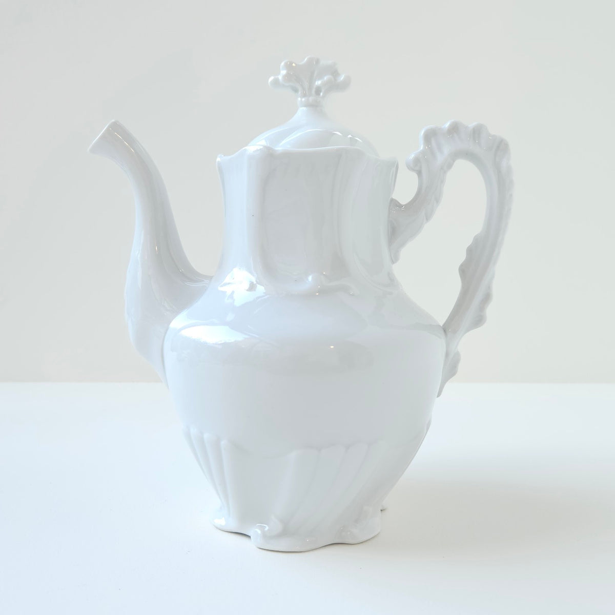 Théière ancienne – Manufacture non identifiée – Limoges, v. 1900