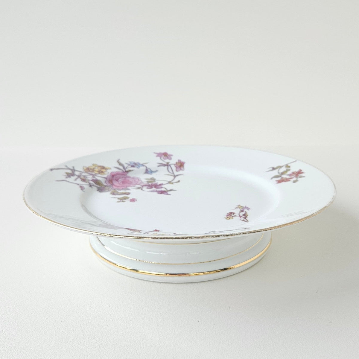 Compotier sur piédouche 'Alfaya Filho & Cia' – Manufacture William Guérin – Limoges, v. 1900-1915